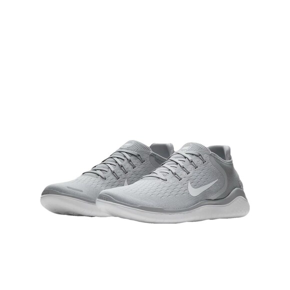 Size 12 Nike Free RN 2018 Wolf Grey White Volt Mens Running Shoes 942836-003 main image 5